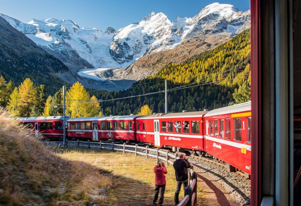 slow trekking a morteratsch