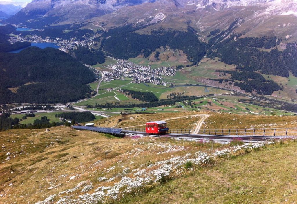 uno sguardo dall'alto engadina